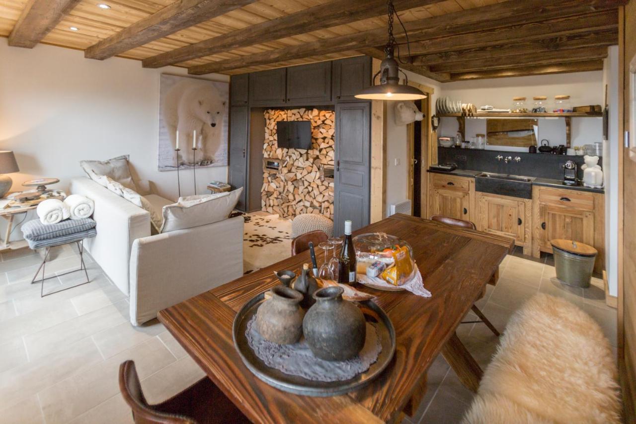 L'Ours Blanc Lodge Le Biot エクステリア 写真
