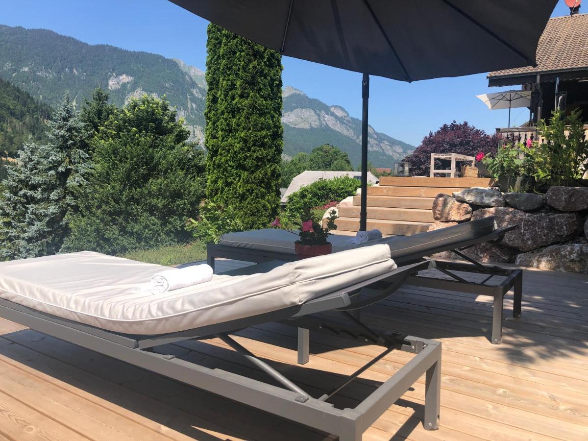L'Ours Blanc Lodge Le Biot エクステリア 写真