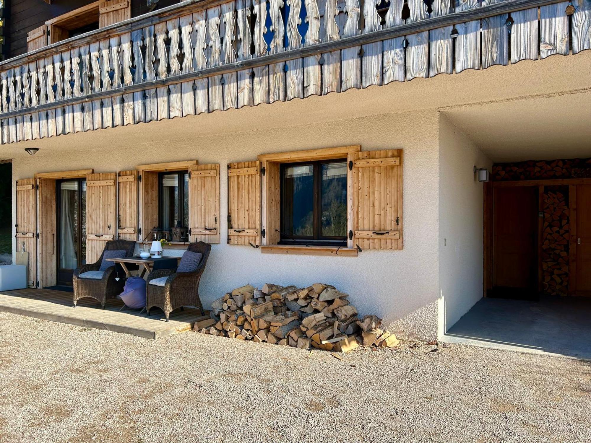 L'Ours Blanc Lodge Le Biot エクステリア 写真