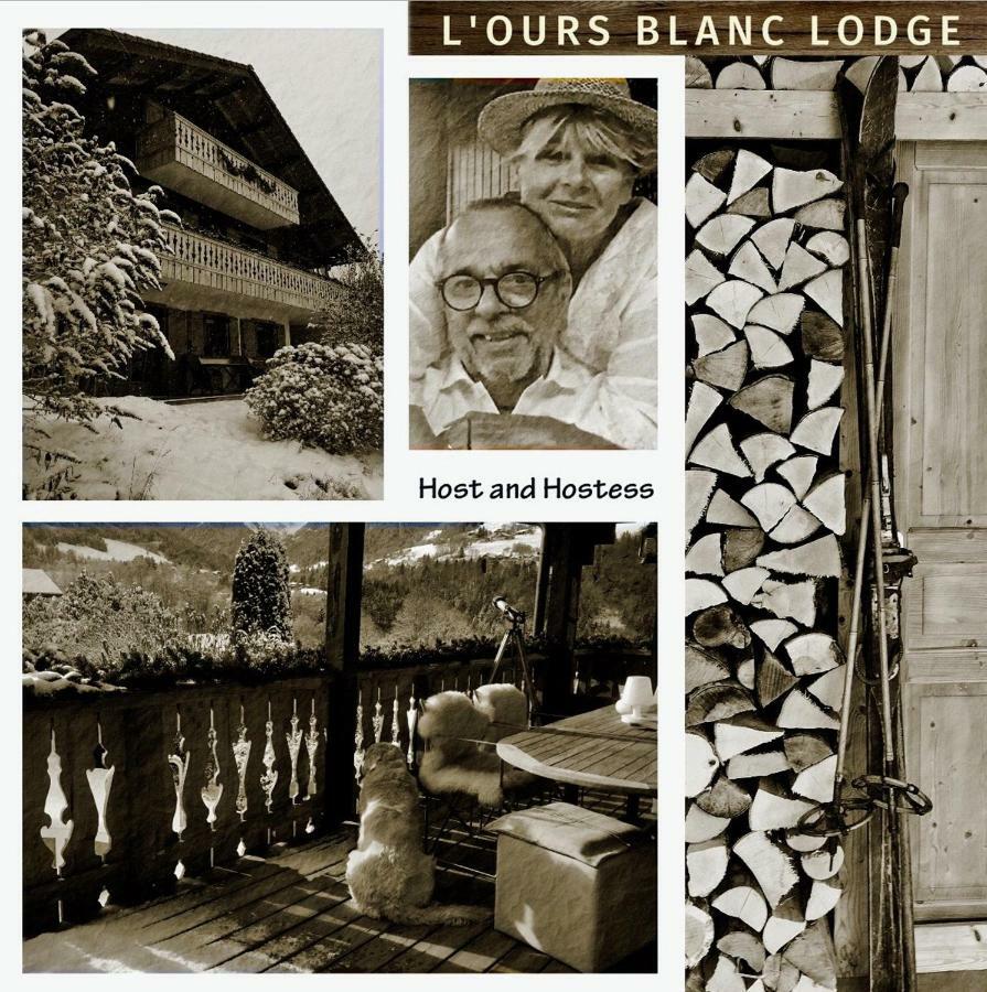 L'Ours Blanc Lodge Le Biot エクステリア 写真