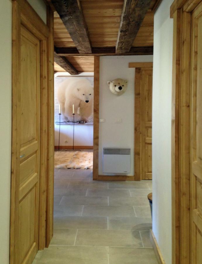 L'Ours Blanc Lodge Le Biot エクステリア 写真