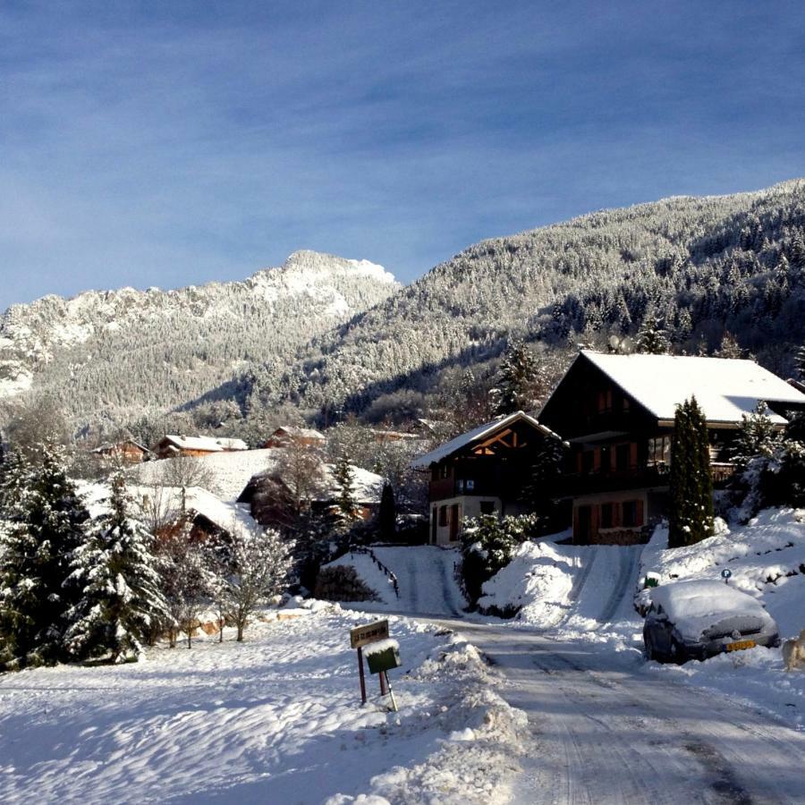 L'Ours Blanc Lodge Le Biot エクステリア 写真